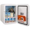 Vevor Mini Fridge,10L/12 Can Luxury Skin Care Refrigerator,  Small Beverage Fridges for Bedroom Office Dorm Car Travel,  AC/DC Cooler & Heat for Foods