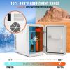 VEVOR Mini Fridge, 20L Skincare Fridges with Temper Control Touch Screen, Portable Small Beverage Refrigerator for Bedroom Office Car Dorm, AC/DC Cool