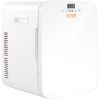 VEVOR Mini Fridge, 20L Skincare Fridges with Temper Control Touch Screen, Portable Small Beverage Refrigerator for Bedroom Office Car Dorm, AC/DC Cool