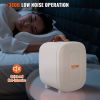 Vevor Mini Skin Care Fridge, 4 L/6 Can Cute Makeup Fridge for Cosmetics Beverage Fruit Milk, AC/DC Cooler & Warmer, Mute Tiny Refrigerator for Bedroom
