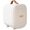 Vevor Mini Skin Care Fridge, 4 L/6 Can Cute Makeup Fridge for Cosmetics Beverage Fruit Milk, AC/DC Cooler & Warmer, Mute Tiny Refrigerator for Bedroom