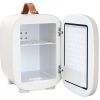 Vevor Mini Skin Care Fridge, 4 L/6 Can Cute Makeup Fridge for Cosmetics Beverage Fruit Milk, AC/DC Cooler & Warmer, Mute Tiny Refrigerator for Bedroom