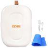 Vevor Mini Skin Care Fridge, 4 L/6 Can Cute Makeup Fridge for Cosmetics Beverage Fruit Milk, AC/DC Cooler & Warmer, Mute Tiny Refrigerator for Bedroom