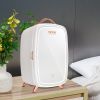Vevor Mini Fridge for Bedroom, 6L Luxury Skin Care Fridges with Mirror and LED Light, AC/DC Cosmetic Fridge for Office Dorm Car, Small Makeup Refriger