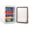 Vevor Mini Fridge for Bedroom, 10 Liter/12 Can Portable Fridges, Luxury Small Beverage Refrigerator for Skincare Food Breast Milk Chill, AC/DC Cooler