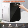 Vevor Mini Fridge for Bedroom, 20L Skincare Fridge with Touch Screen Temper Control, Outage Memory Small Beverage Refrigerator for Makeup Drink Food,
