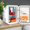 Vevor Mini Fridge for Bedroom, 20L Skincare Fridge with Touch Screen Temper Control, Outage Memory Small Beverage Refrigerator for Makeup Drink Food,