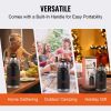 VEVOR Beer Growler Tap System, 128Oz 4L Mini Keg, 304 Stainless Steel Pressurized Beer Growler, Keg Growler with Pressure Display, CO2 Regulator Fauce