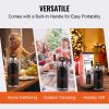 VEVOR Beer Growler Tap System, 64Oz 1.89L Mini Keg, 304 Stainless Steel Pressurized Beer Growler, Keg Growler with Pressure Display, CO2 Regulator Fau