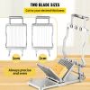 VEVOR Cheese Cutter With Wire 1 cm & 2 cm Cheeser Butter Cutting Blade Replaceable Cheese Slicer Wire, Aluminum Alloy Commercial Cheese Slicer with 30