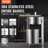VEVOR 304 Stainless Steel Kettle, 16 GALLON Beer Brew Fermentor, Brew Bucket Fermentor for Brewing, Home Brewing Supplies with Base, Kettle Stock Pot