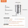 VEVOR 304 Stainless Steel Kettle, 16 GALLON Beer Brew Fermentor, Brew Bucket Fermentor for Brewing, Home Brewing Supplies with Base, Kettle Stock Pot