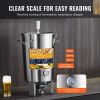 VEVOR 304 Stainless Steel Kettle, 8 GALLON Beer Brew Fermentor, Brew Bucket Fermentor for Brewing, Home Brewing Supplies with Base, Kettle Stock Pot I
