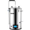 VEVOR Electric Brewing System, 9.2 Gal/35 L Brewing Pot, All-in-One Home Beer Brewer w/Pump, Mash Boil Device w/Panel, Auto/Manual Mode 100-1800W Powe