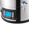 VEVOR Electric Brewing System, 9.2 Gal/35 L Brewing Pot, All-in-One Home Beer Brewer w/Pump, Mash Boil Device w/Panel, Auto/Manual Mode 100-1800W Powe