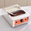 VEVOR Chocolate Tempering Machine, 17.6 Lbs 2 Tanks Chocolate Melting Pot TEMP Control 86~185℉, 1500W Stainless Steel Electric Commercial Food Warmer