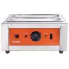 VEVOR Chocolate Tempering Machine, 17.6 Lbs 2 Tanks Chocolate Melting Pot TEMP Control 86~185℉, 1500W Stainless Steel Electric Commercial Food Warmer