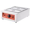 VEVOR Chocolate Tempering Machine, 17.6 Lbs 2 Tanks Chocolate Melting Pot TEMP Control 86~185℉, 1500W Stainless Steel Electric Commercial Food Warmer