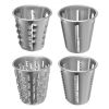 VEVOR Rotary Cheese Grater, Zinc Alloy Rotary Vegetable Mandoline, Manual Cheese Mandoline w/ 5 Stainless Steel Cutting Cones, Manual Vegetable Grater