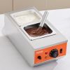 VEVOR Chocolate Tempering Machine, 9 Lbs 2 Tanks Chocolate Melting Pot with TEMP Control 86~185℉, 800W Stainless Steel Electric Commercial Food Warmer
