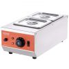 VEVOR Chocolate Tempering Machine, 9 Lbs 2 Tanks Chocolate Melting Pot with TEMP Control 86~185℉, 800W Stainless Steel Electric Commercial Food Warmer