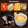 VEVOR Electric Fondue Pot Set for Cheese & Chocolate, 3 Quart Chocolate Melting Warmer, Stainless Steel Fondue Maker with Temperature Control and 8 Fo