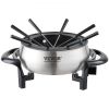 VEVOR Electric Fondue Pot Set for Cheese & Chocolate, 3 Quart Chocolate Melting Warmer, Stainless Steel Fondue Maker with Temperature Control and 8 Fo