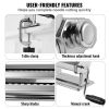 VEVOR Pasta Maker Machine, 9 Adjustable Thickness Settings Noodles Maker, Stainless Steel Noodle Rollers and Cutter, Manual Hand Press, Pasta Making K