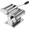 VEVOR Pasta Maker Machine, 9 Adjustable Thickness Settings Noodles Maker, Stainless Steel Noodle Rollers and Cutter, Manual Hand Press, Pasta Making K
