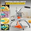 VEVOR Commercial Vegetable Fruit Dicer 3/16" Blade Onion Cutter Heavy Duty Stainless Steel Removable and Replaceable Kattex Chopper Tomato Slicer with