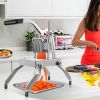 VEVOR Commercial Vegetable Fruit Dicer 3/16" Blade Onion Cutter Heavy Duty Stainless Steel Removable and Replaceable Kattex Chopper Tomato Slicer with