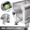 VEVOR Commercial Vegetable Slicer, 0.2-12mm Adjustable Thickness Manual Vegetable Slicer, Stainless Steel Multifunctional Commercial Manual Slicer, fo