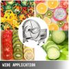 VEVOR Commercial Vegetable Slicer, 0.2-12mm Adjustable Thickness Manual Vegetable Slicer, Stainless Steel Multifunctional Commercial Manual Slicer, fo