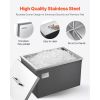31.7 Qt Drop in Ice Chest Ice Cooler Ice Bin Stainless Steel 20"x14"x12"