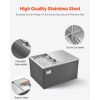 57.8 Qt Drop in Ice Chest Ice Cooler Ice Bin Stainless Steel 24"x18"x13"