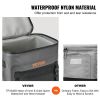 VEVOR Soft Cooler Bag, 30 Cans Soft Sided Cooler Bag Leakproof with Zipper, Waterproof Soft Cooler Insulated Bag, Lightweight & Portable Collapsible C