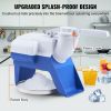 VEVOR Ice Crushers Machine, 176lbs Per Hour Electric Snow Cone Maker with 2 Blades, Shaved Ice Machine with Cover and Bowl, 220W Ice Shaver Machine fo