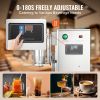 VEVOR Milkshake Maker Machine, 120W Commercial Milk Tea Shaker Machine, Double Head Milk Shake Mixer Machine, 0-180s Adjustable Milkshake Blender, wit