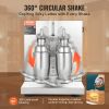 VEVOR Milkshake Maker Machine, 120W Commercial Milk Tea Shaker Machine, Double Head Milk Shake Mixer Machine, 0-180s Adjustable Milkshake Blender, wit