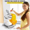 VEVOR 110V Electric Ice Shaver Crusher,300W 1450 RPM Snow Cone Maker Machine with Dual Stainless Steel Blades 210LB/H, Shaved Ice Machine with Ice Pla