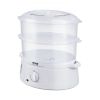 VEVOR Electric Food Steamer, 7.4Qt/7L Electric Vegetable Steamer with 2-Tier Stackable Trays, 800W Food-Grade Food Steamer for Cooking with 60-Min Tim