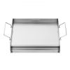 17x13 in Flat Top Griddle Stainless Steel Universal BBQ Grill Pan Cookware