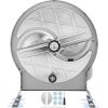 VEVOR Manual Vegetable Fruit Slicer, 0-0.5"/0-12mm Thickness Adjustable Commercial Slicer Machine, Stainless Steel Food Cutter Slicing Machine with 2