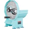 VEVOR Manual Vegetable Fruit Slicer, 0-0.5"/0-12mm Thickness Adjustable Commercial Slicer Machine, Double Feed Ports, Stainless Steel Blade Food Cutte