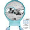 VEVOR Manual Vegetable Fruit Slicer, 0-0.5"/0-12mm Thickness Adjustable Commercial Slicer Machine, Double Feed Ports, Stainless Steel Blade Food Cutte