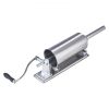 VEVOR Manual Sausage Stuffer, 2.5 L / 6 LBS Horizontal Sausage Machine with U-type Clamp, Made of Food-Grade Stainless Steel, Includes 8 Stuffing Tube