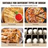 VEVOR Manual Pizza Dough Press Machine, 9.5inch/24cm Household Pizza Pastry, Stainless Steel Pizza Presser, Commercial Chapati Sheet Pizza Crust Press