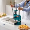 VEVOR Manual Pizza Dough Press Machine, 9.5inch/24cm Household Pizza Pastry, Stainless Steel Pizza Presser, Commercial Chapati Sheet Pizza Crust Press