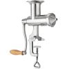 VEVOR Wheatgrass Extractor Portable Wheatgrass Juicer with 3 Sieves Wheatgrass Juicers Manual Stainless Steel Wheatgrass Extractor Machine for Wheat G