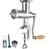 VEVOR Wheatgrass Extractor Portable Wheatgrass Juicer with 3 Sieves Wheatgrass Juicers Manual Stainless Steel Wheatgrass Extractor Machine for Wheat G